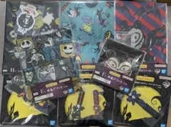 一番くじ ティム・バートン ナイトメアー・ビフォア・クリスマス FGH賞8点