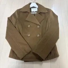 GLACIER ブラウン ダブルブレストジャケット L