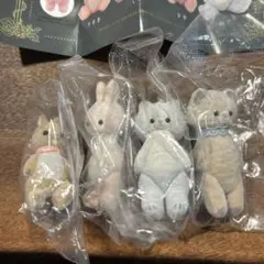 小さい動物たち フィギュアコレクション vol.1 コンプ　全4種　ガチャ