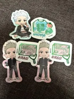 WIND BREAKER ダイカットステッカー「梅宮一」&「柊登馬」