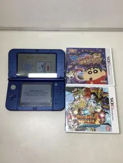 任天堂 Newニンテンドー3DS LL メタリックブルー 本体　稼動品