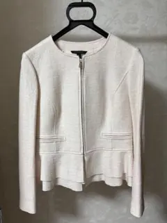 BANANA REPUBLIC ノーカラージャケット 2号 パウダーピンクのサムネイル