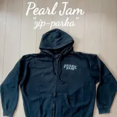 【USA古着】pearl jam full-zip parkasince1990のサムネイル