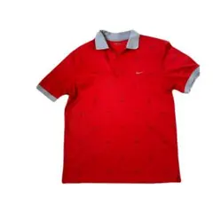 送料無料！　Nike レッド ポロシャツ　ゴルフXL