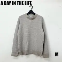◯0267M◯ A DAY IN THE LIFE 長袖セーター 男性