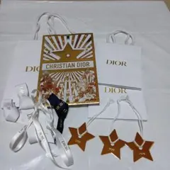 DIOR　星型タグ・リボンセット