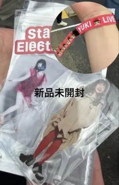 YUKI アクリルスタンド、リストバンド　お土産