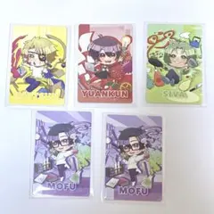 カラフルピーチ　トレーディングカード　5枚まとめ売り