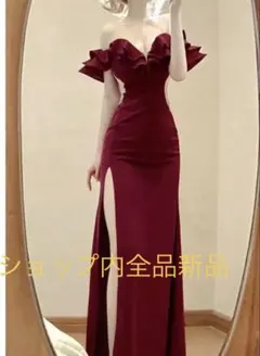 LONDA シアーフリルオフショルダーラッフルミニドレス ワンピース