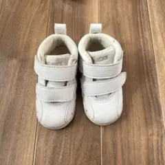 【asics】ファーストシューズ ベビー 星柄 マジックテープ サイズ13cm