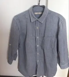 global work シャツ　ブラウス　Mサイズ　七分袖