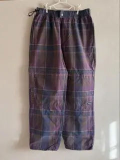 24SS Supreme Cotton Cinch Pants Plaid