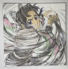 【鬼滅の刃】映画入場特典 胡蝶しのぶ 誕生日記念イラストボード