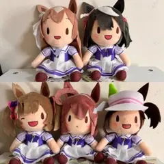 ウマ娘プリティーダービーふわぷちぬいぐるみVol.1】全3種 キタサン