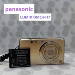 M423 Panasonic LUMIX DMC-FH7 ゴールド コンデジ - メルカリ