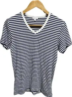 BEAUTY&YOUTH ネイビーストライプTシャツ S
