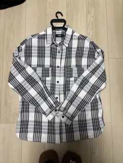 【AZUL by MOUSSY】チェックシャツジャケット