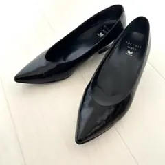 美品☆success walk サクセスウォークパンプス 23.0cm 2E 黒のサムネイル