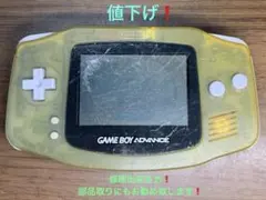 GAME BOY ADVANCE 本体 スケルトン系❗️ジャンク品❗️