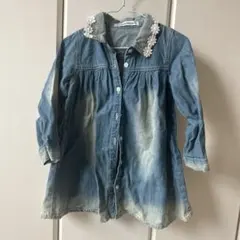デニムワンピース 女の子 100センチ