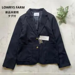 新品未使用タグ付　LOWRYS FARM テーラードジャケット　紺ブレ　Ｍ