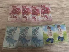 プリキュアウエハース11 カード９枚セット　わんぷり