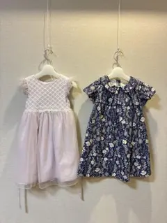 petit main キッズワンピース2着セット