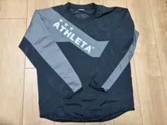 ATHLETA ピステ ウィンドブレーカー Sサイズ ブラック/グレーのサムネイル