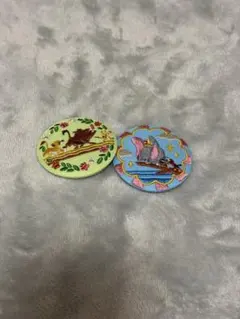 ディズニー刺繍缶バッチ