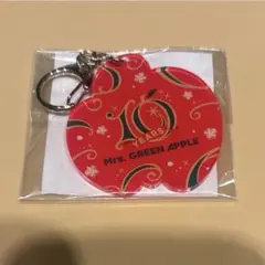 Mrs. GREEN APPLE ミセス 10周年 アクリルキーホルダー 赤