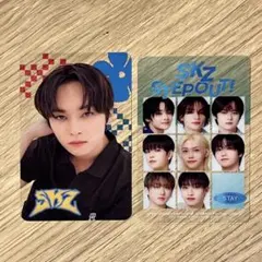 StrayKids Qoo10アルバム特典クリアトレカ　リノ2枚セット