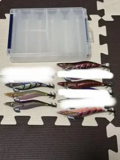 スクイッドマニア エギ 12本セット　ワイルドチェイス　ウェーブハンター スクイッドマニア エギ 12本セット ワイルドチェイス ウェーブハンター