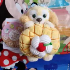 ディズニー ダッフィー フィルドウィズジョイ クッキーアン ぬいぐるみバッジ