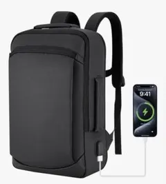 【新品未使用】30L拡張 防水ビジネスリュック