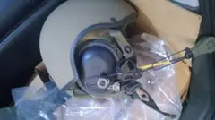 米軍実物 タンカースヘルメット ミリタリー 通信用ヘッドセット オマケ