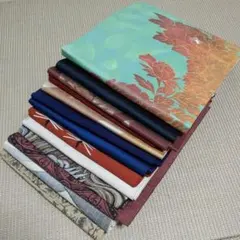 せ*ば様 3971 名古屋帯まとめ売り13本！リメイク•お稽古用など☆