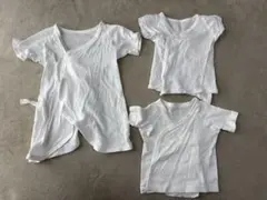 西松屋 短肌着 コンビ肌着 50~60cm 3枚セット