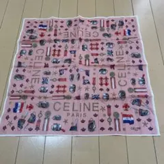 新品未使用セリーヌCELINE柄ハンカチ