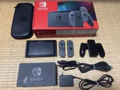 Nintendo Switch 本体 グレー 付属品完備