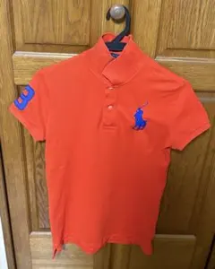 Ralph Lauren The Skinny Polo M オレンジ 半袖