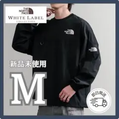 ★韓国限定★ M ノースフェイス ALBANY EX CREWNECK ロンT