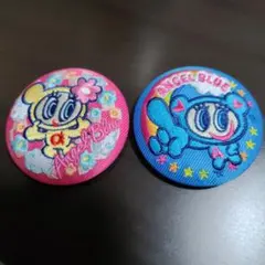 ANGEL BLUE エンジェルブルー 缶バッジ 2個セットのサムネイル