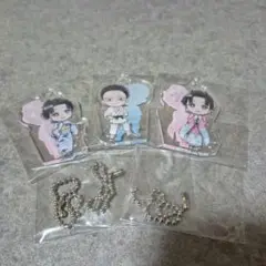 鬼滅の刃　1番くじ　F賞　きゅんキャラアクリルチャーム　3点セット