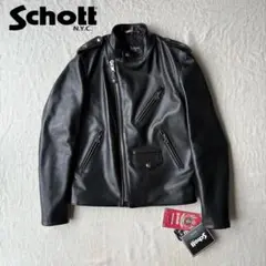 セ*ス様 極美品✨【米国製】schott 603US 38 ブラック ワンスター 楽天市場】Schott 603UST STAND ONESTAR RIDER'S JACKET