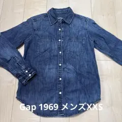 Gap 1969 ギャップ　デニム シャツ ダンガリー　メンズ　XXS Sのサムネイル