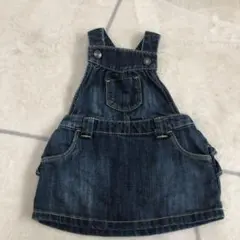 オールドネイビー デニムジャンパースカート 80