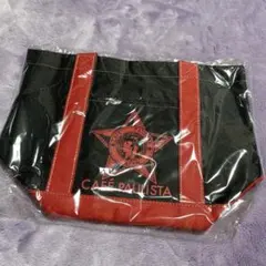 CAFE PAULISTA トートバッグ 黒/赤