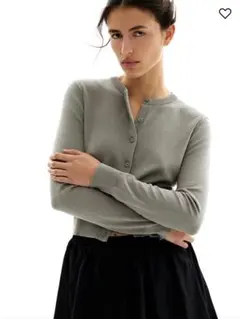 【新品未使用】ファインニットカーディガン　H&M