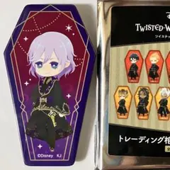 未使用 ツイステ エペル・フェルミエ 棺桶型カンバッジ 公式グッズE
