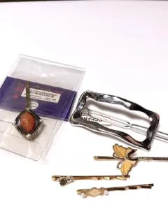 ヘアアクセサリー ヘアピンまとめ売り